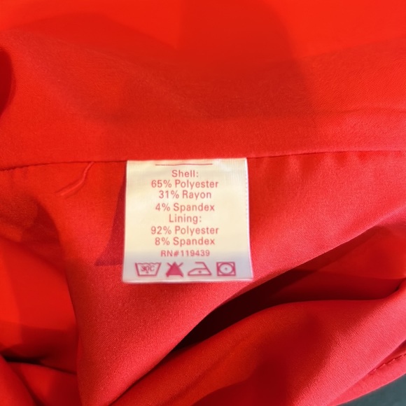 NWT JULIE BROWN NYC big apple red mini dress size 12 - Picture 8 of 9